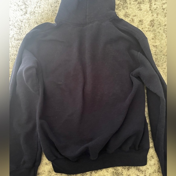 Vintage 1998 Penn State LOVE Hoodie Gildan Heavy Blend Navy Blue Size: Small - Picture 2 of 4